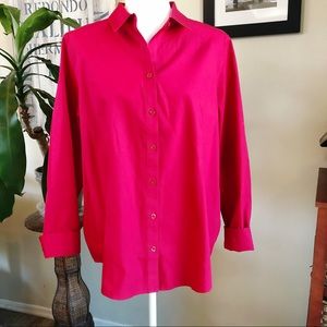 Chico’s Coolmax no iron shirt size 12 NWT